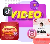 video web de multiples formatos